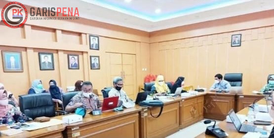 FOTO : Tampak tim yang penilaian nominasi PPD tahun 2022 yang tergabung dalam TPT saat proses penetapan nominasi PPD Kabupaten dan Kota.