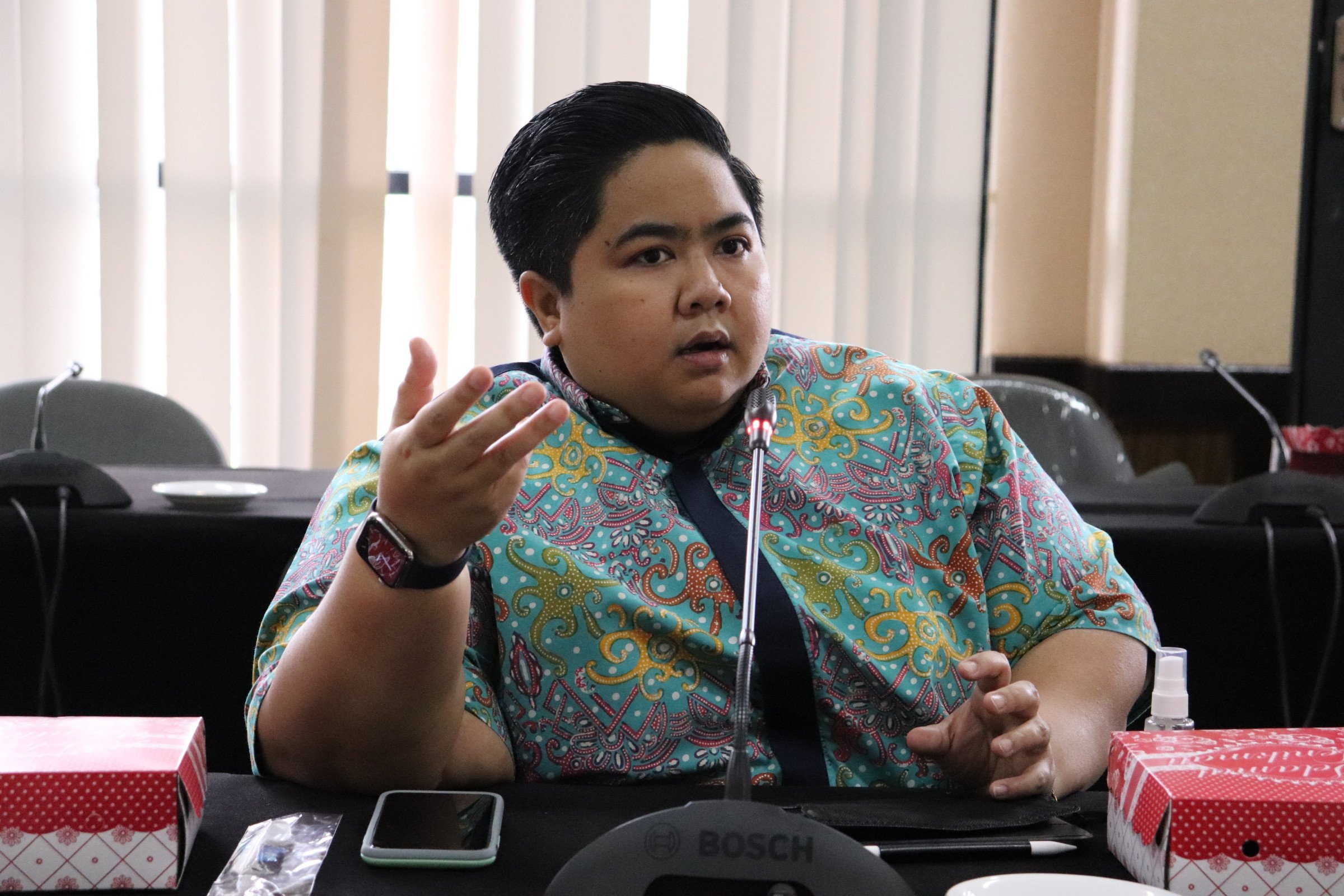 FOTO : Anggota Komisi IV DPRD Kaltim Ananda Emira Moeis