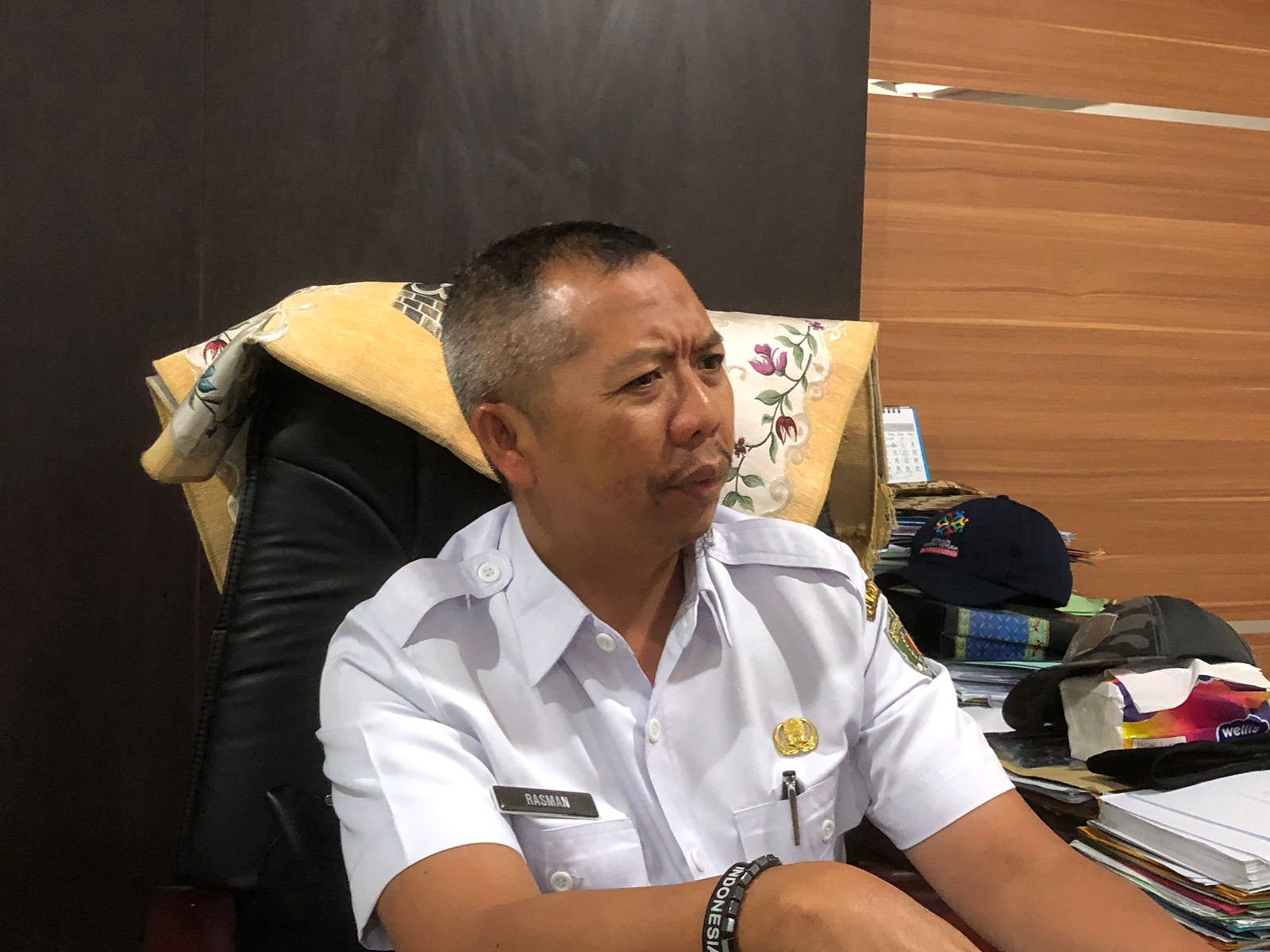 FOTO : Kepala Bidang Pengembangan Pemuda Dispora Kaltim, Rasman.