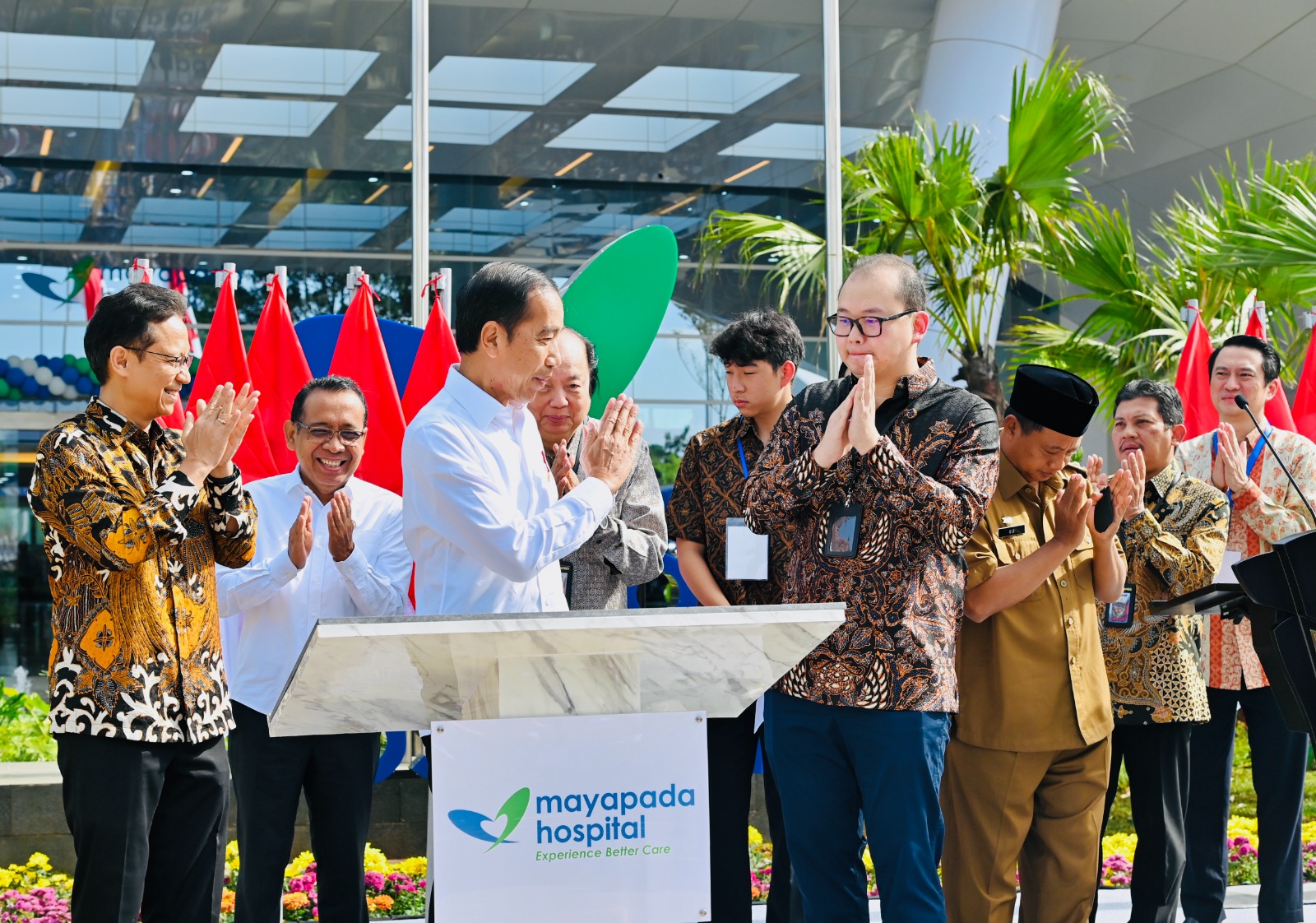 SENTRA KESEHATAN: Mayapada Hospital diharapkan bisa menjadi barometer baru dalam pelayanan kesehatan berbasis green hospital.