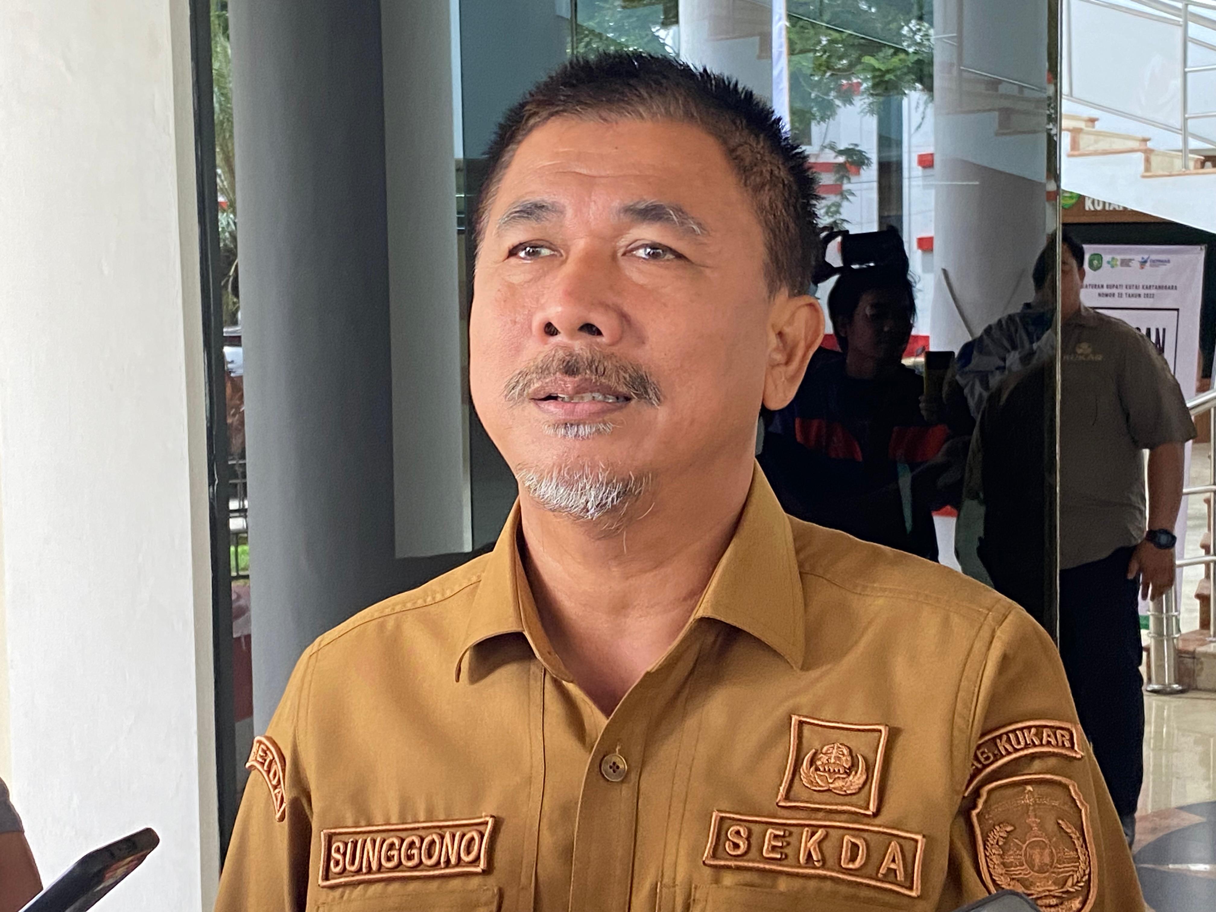 Foto: Sekretaris Daerah (Sekda) Kukar, Sunggono (YK/Garispena.co)