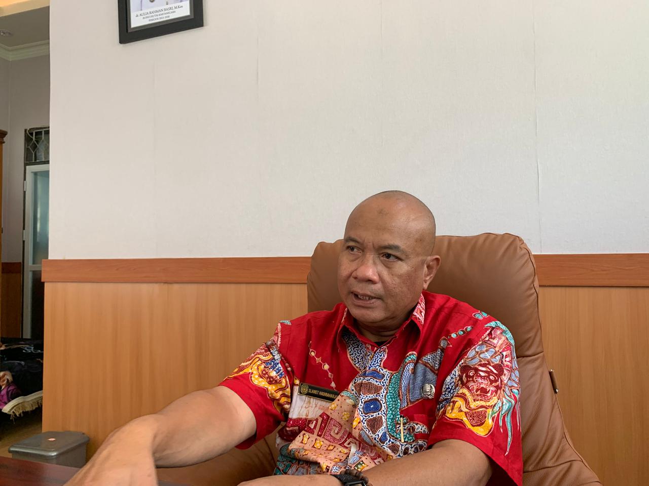 Kepala DLHK Kukar, Slamet Hadiraharjo