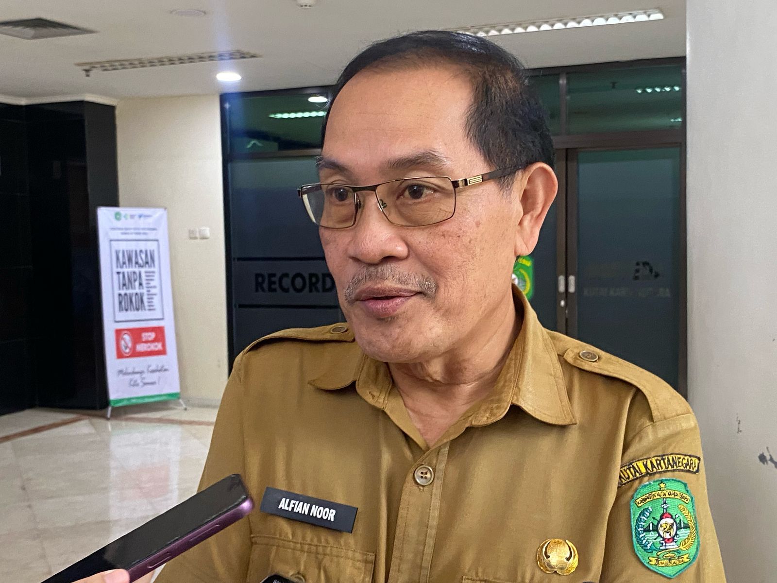 Kepala Dinas Penanaman Modal dan Pelayanan Terpadu Satu Pintu (DPMPTSP) Kukar Alfian Noor. (garispena)