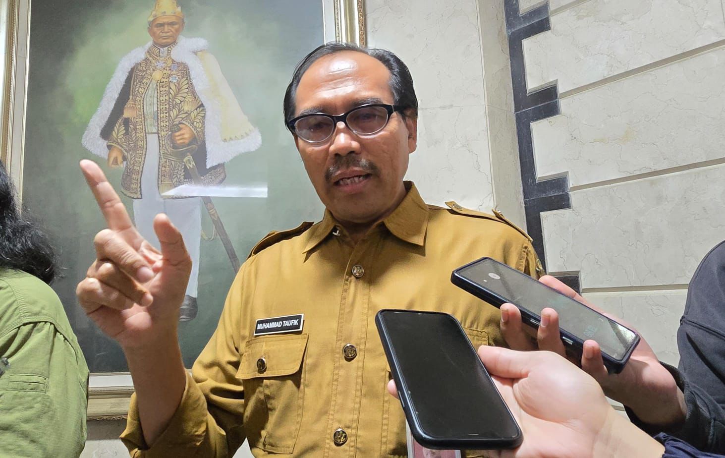 Kepala Distanak Kukar Muhammad Taufik. (garispena)