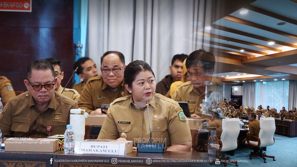Bupati Mahakam Ulu Angela Idang Belawan menyampaikan aspirasi terkait tantangan alokasi anggaran daerah